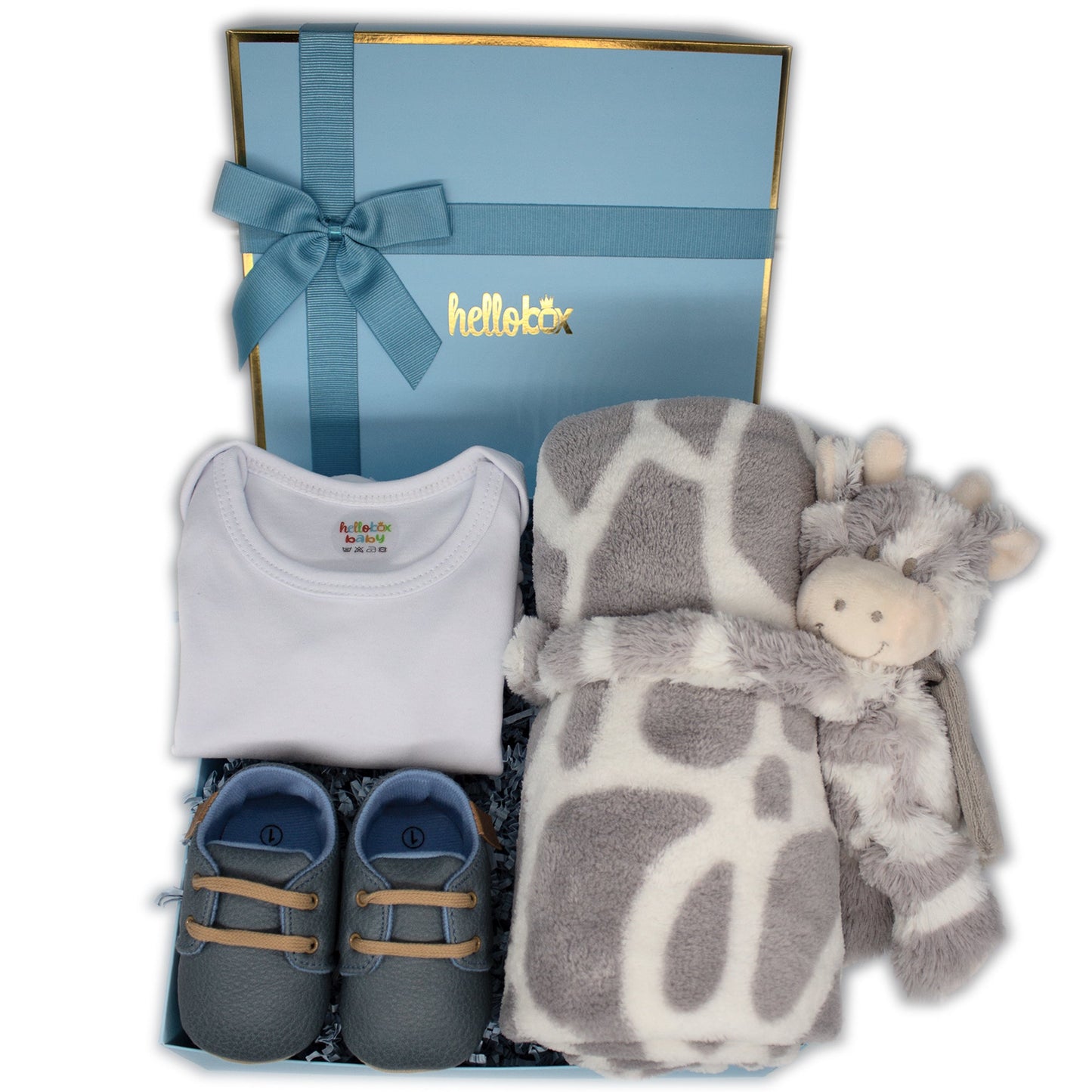 Coffret Cadeau pour nouveau-né bleu