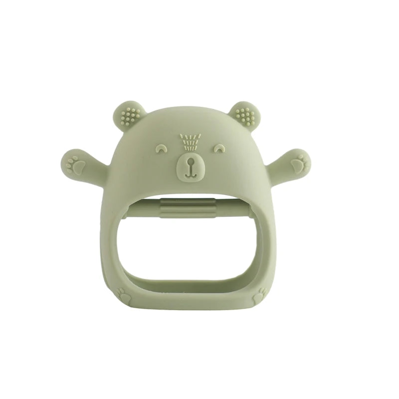 Anneau de dentition en silicone pour bébé