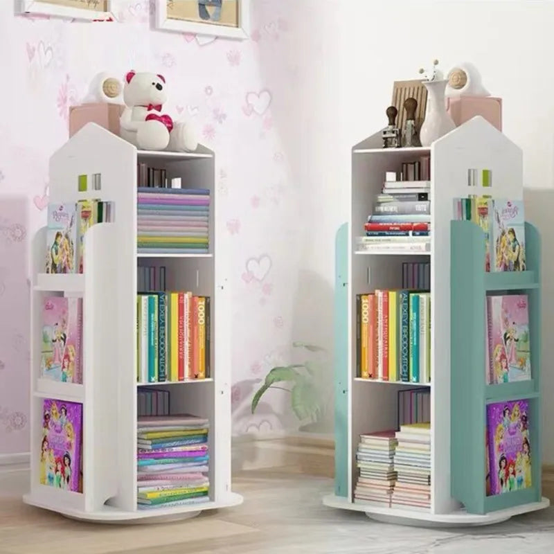 Bibliothèque rotative pour enfants