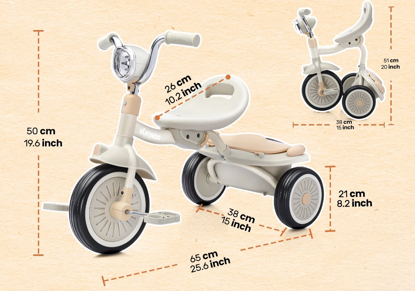 Tricycle à pédales