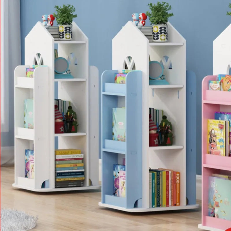 Bibliothèque rotative pour enfants