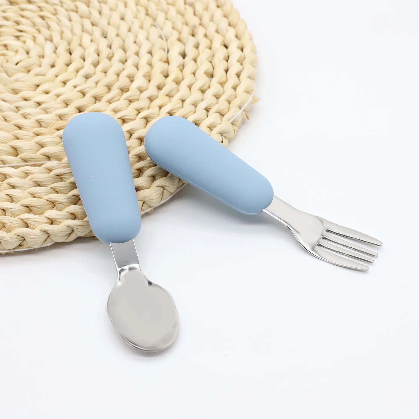 Fourchette et cuillère d'alimentation pour bébé