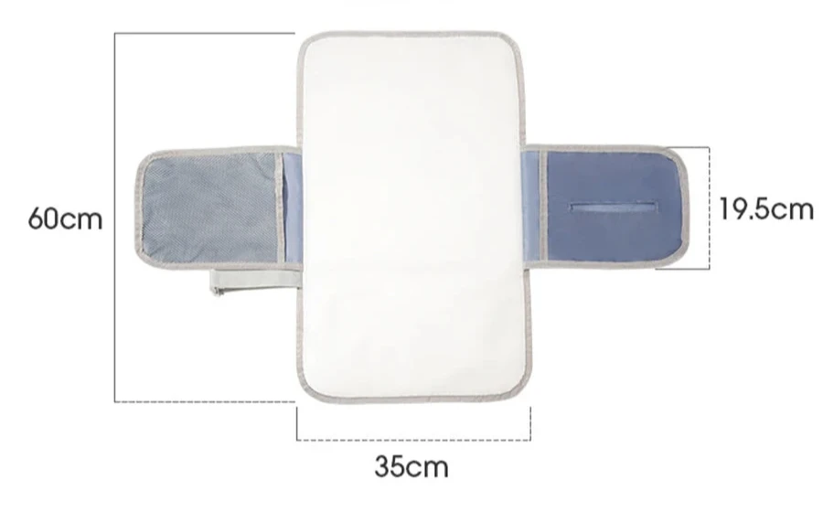 Matelas à langer pliable imperméable