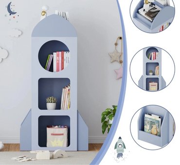 Etagère de rangement modèle fusée