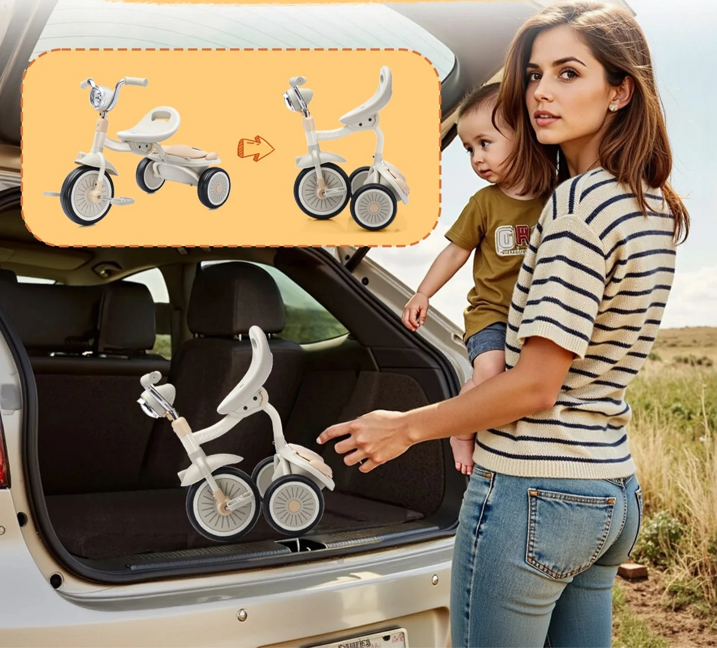 Tricycle à pédales