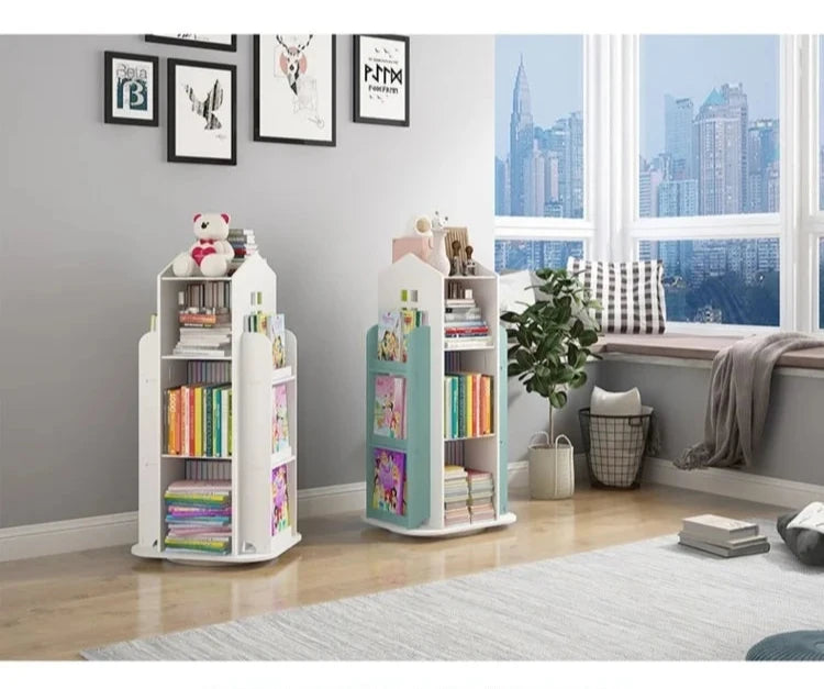 Bibliothèque rotative pour enfants