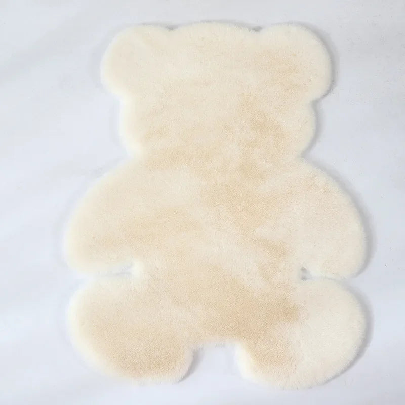 Tapis Super doux en forme d'ours