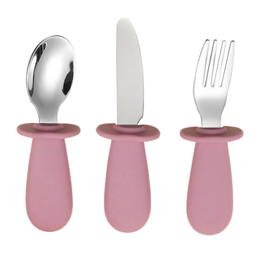 Ensemble de 3 couverts en acier inoxydable pour enfants
