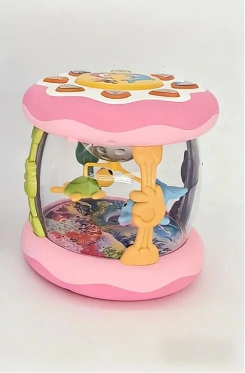 Rouleau lumineux musical interactif