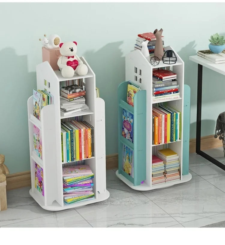 Bibliothèque rotative pour enfants