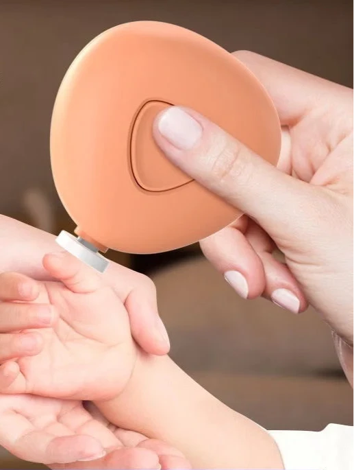 Lime à ongles électrique pour bébé avec 6 embouts