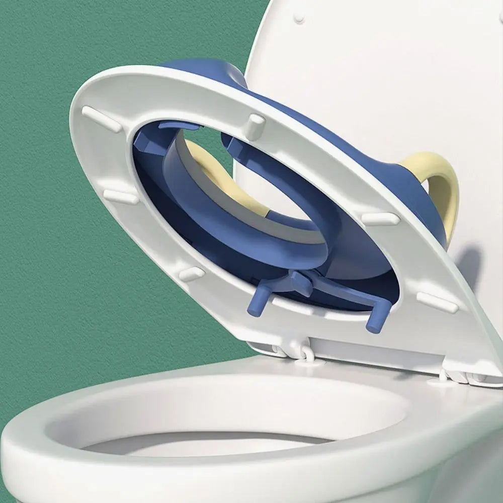 Siège réducteur de toilette pour enfants à motif couronne