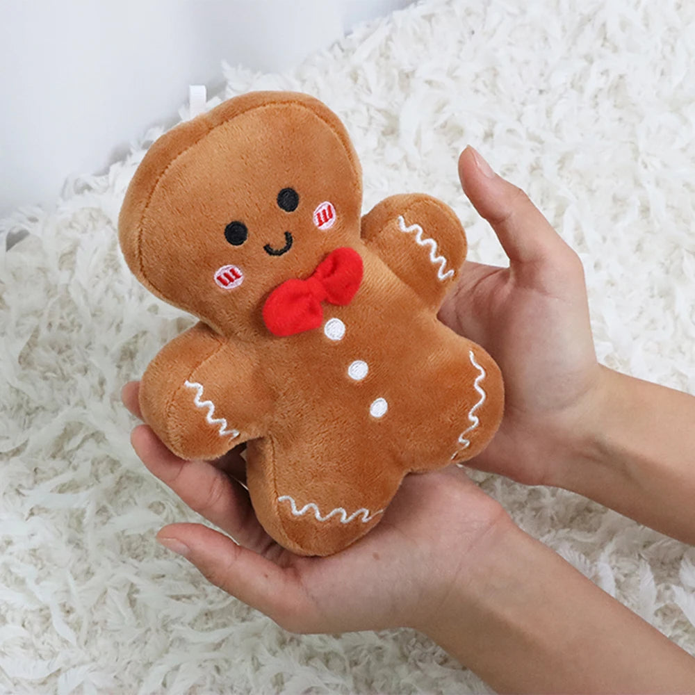 🎄🦌Peluche de Noël Bonhomme pain d'épice 🎁🍪