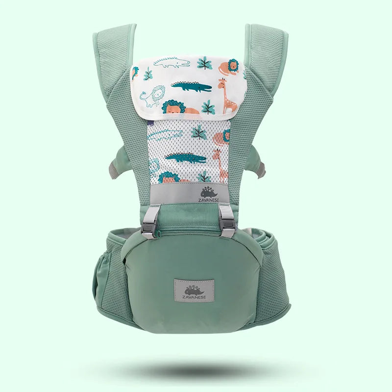 Porte-bébé ergonomique de 0 à 48 mois avec siège de hanche