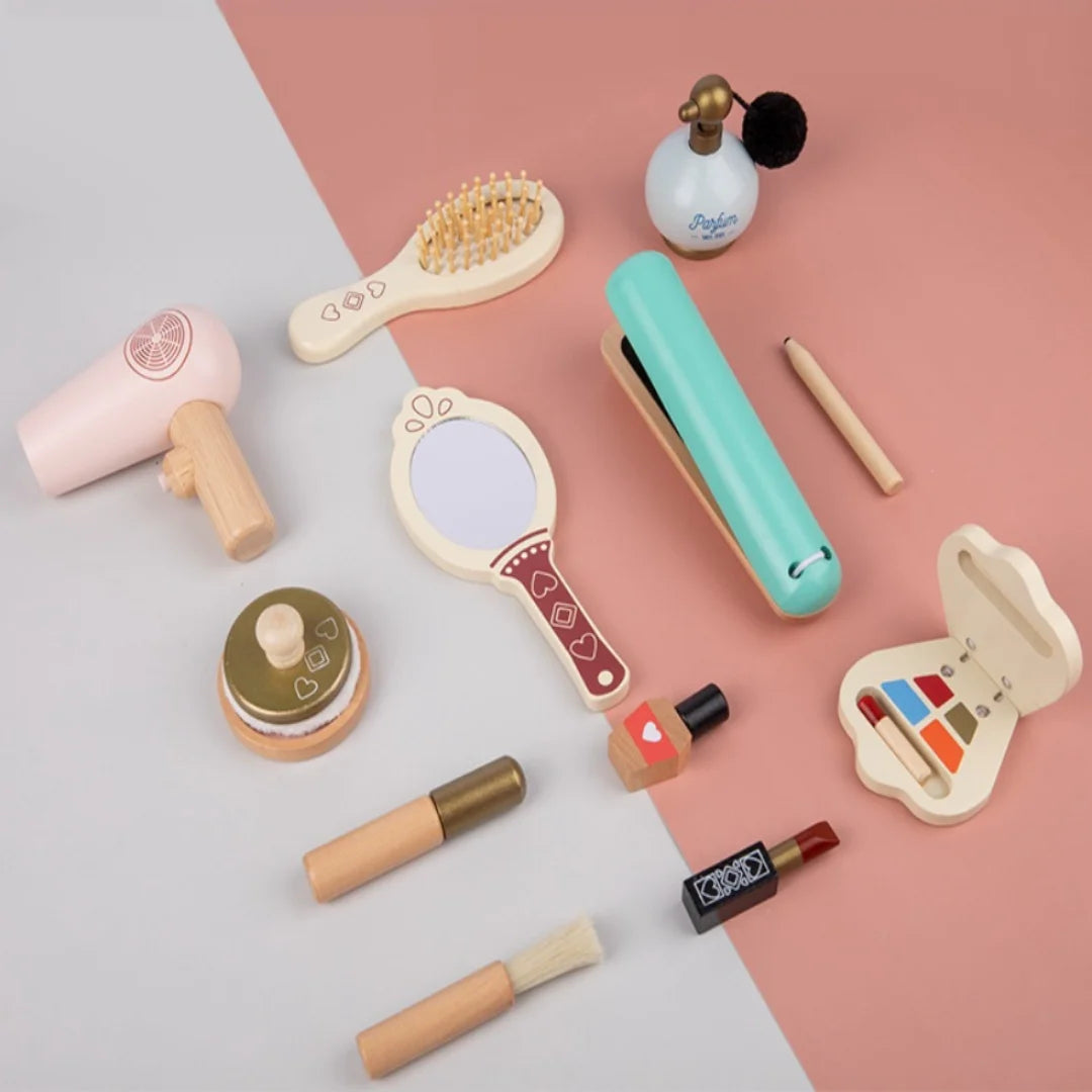 Coffret de Mise en beauté en bois pour enfants