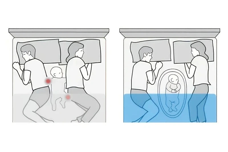Réducteur de lit en coton respirant motif tracteurs; un espace sécurisé et douillet pour bébé