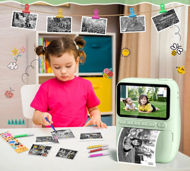 Appareil photo numérique Portable Gofunly à impression instantanée