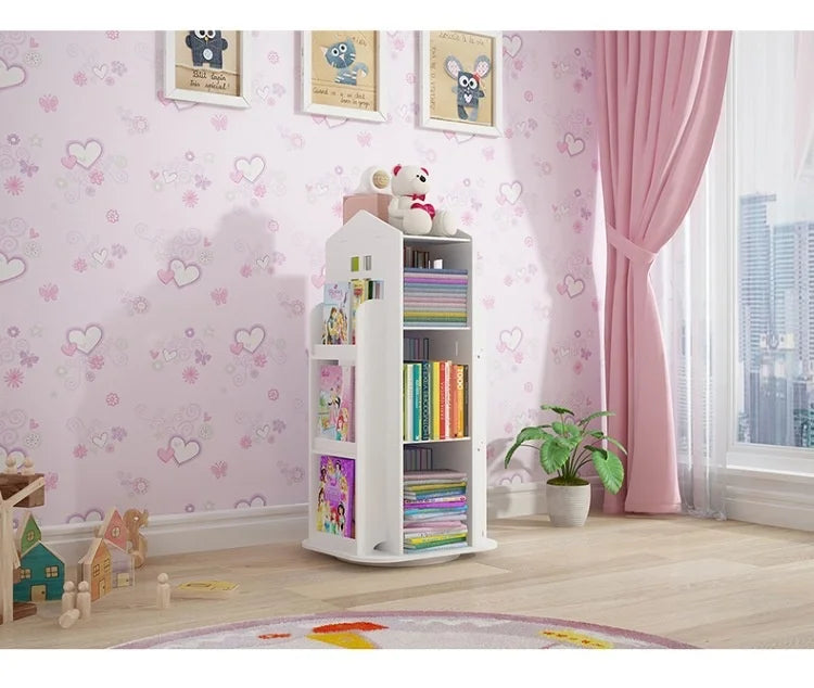 Bibliothèque rotative pour enfants