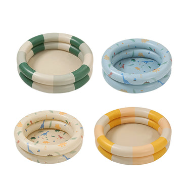 Piscine gonflable résistante pour bébé, style rétro