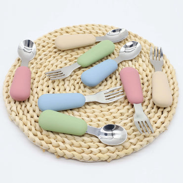 Fourchette et cuillère d'alimentation pour bébé