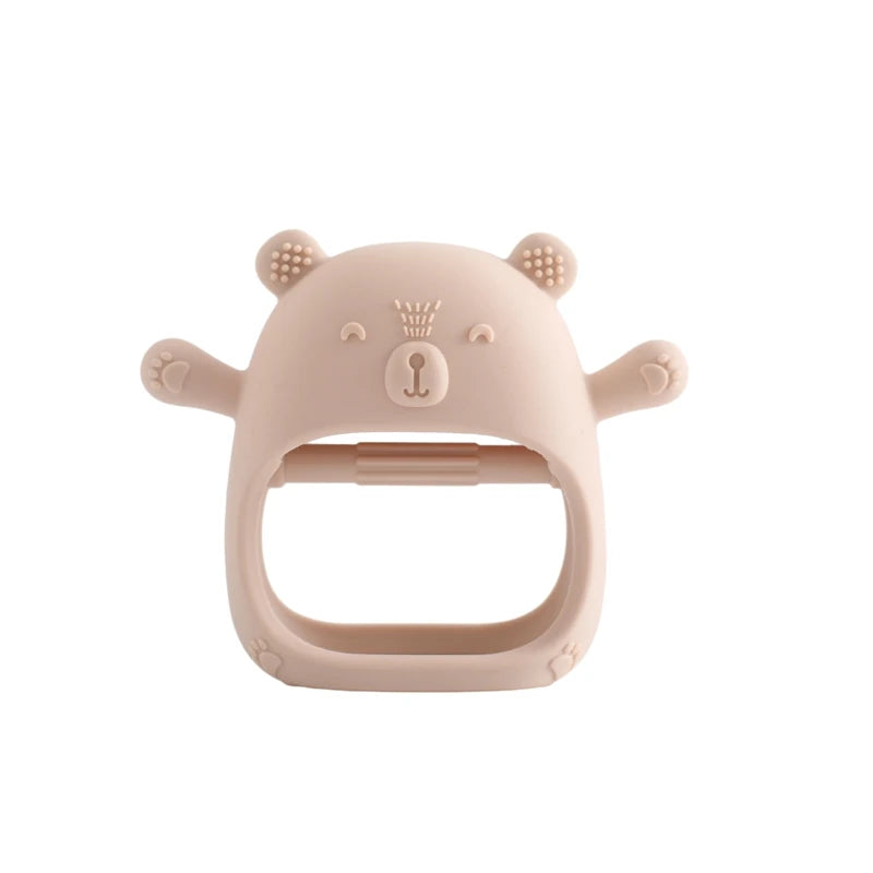 Anneau de dentition en silicone pour bébé
