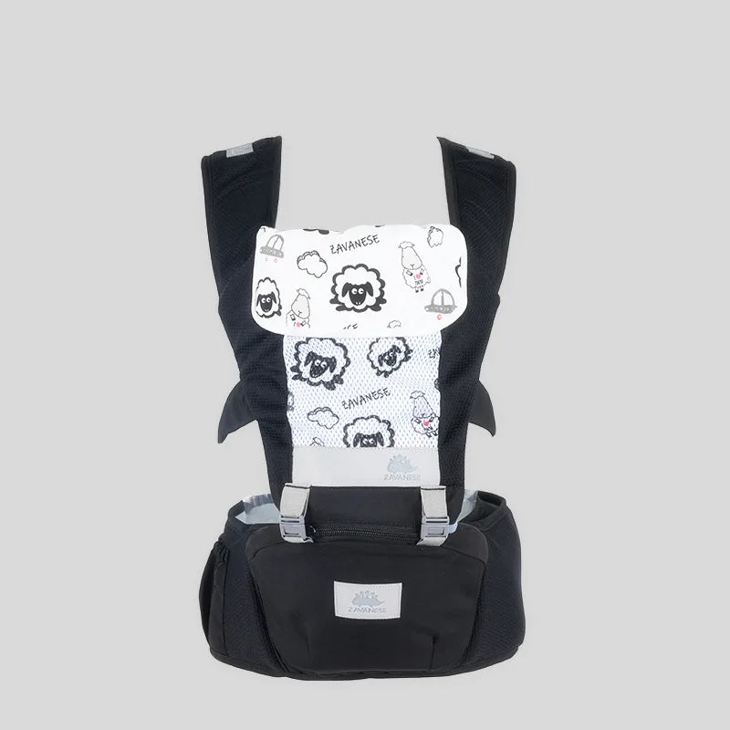 Porte-bébé ergonomique de 0 à 48 mois avec siège de hanche
