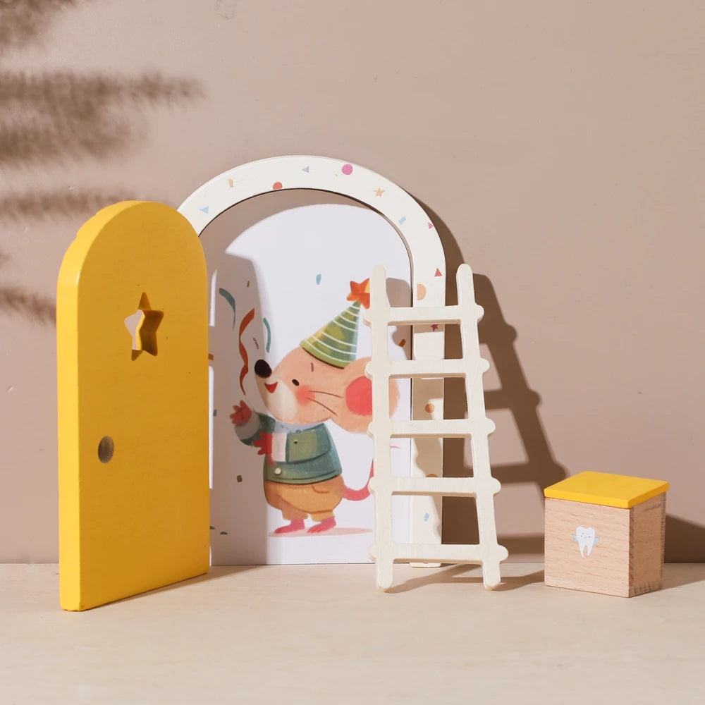 Décoration Porte de la petite souris et boîte à dents