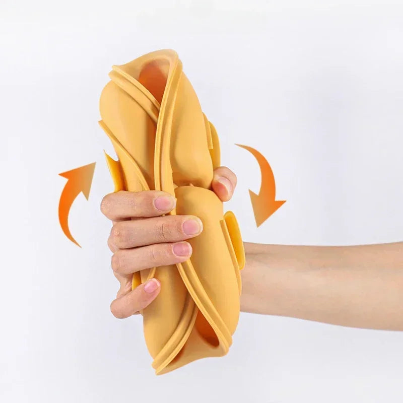 Assiette à ventouse et couverts en silicone pour bébé