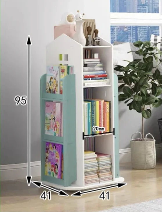 Bibliothèque rotative pour enfants