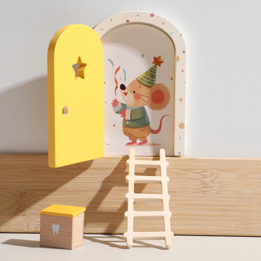 Décoration Porte de la petite souris et boîte à dents