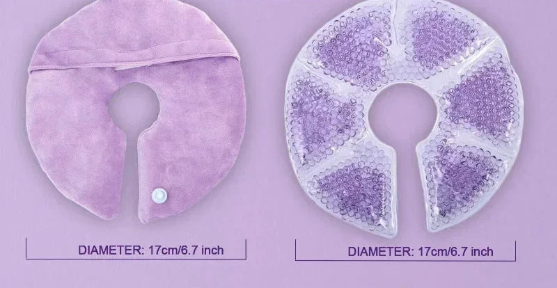 Compresses apaisantes d'allaitement
