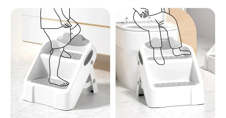 Marche-pied pliable pour enfant