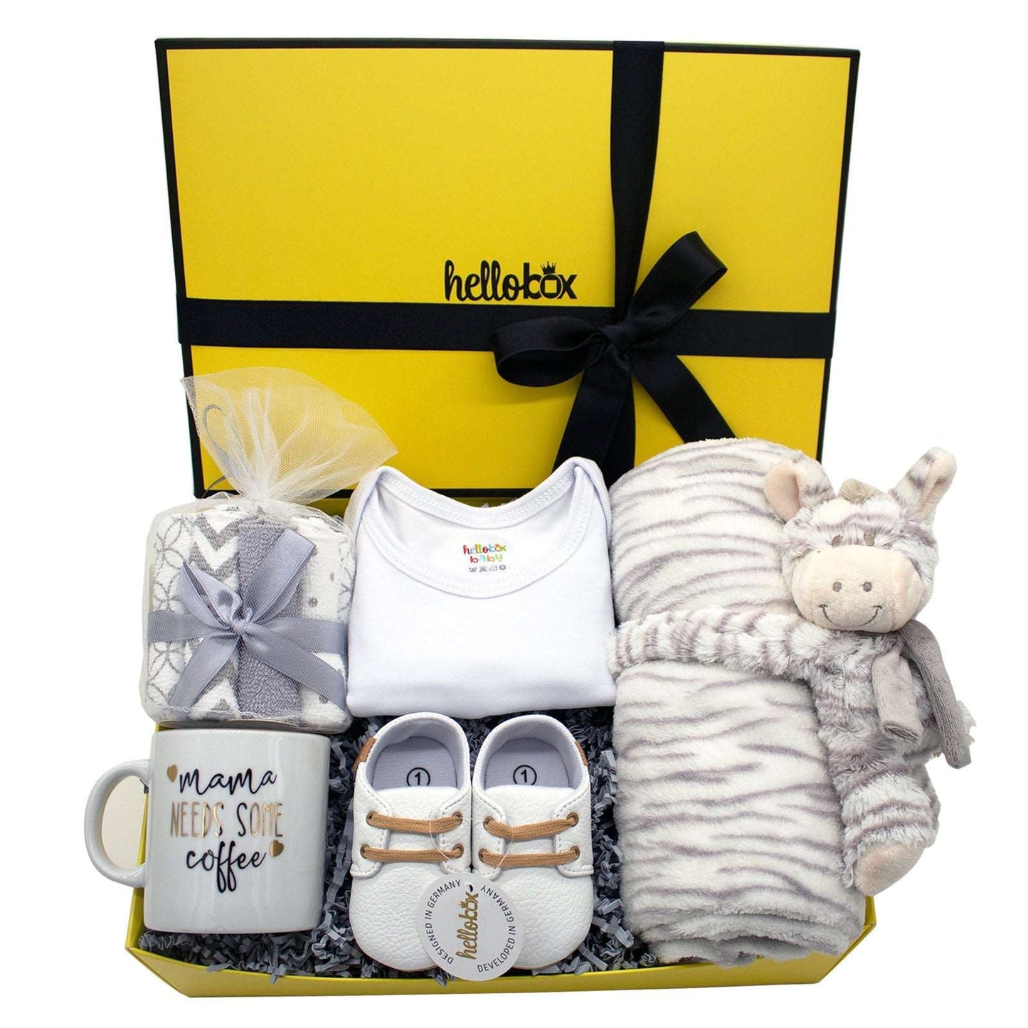 Coffret cadeau bébé Hellobox pour nouveau-né