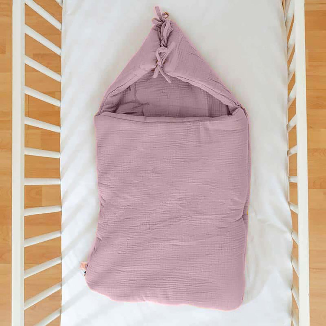 🇫🇷 Nid d'Ange en Coton Bio - Rose