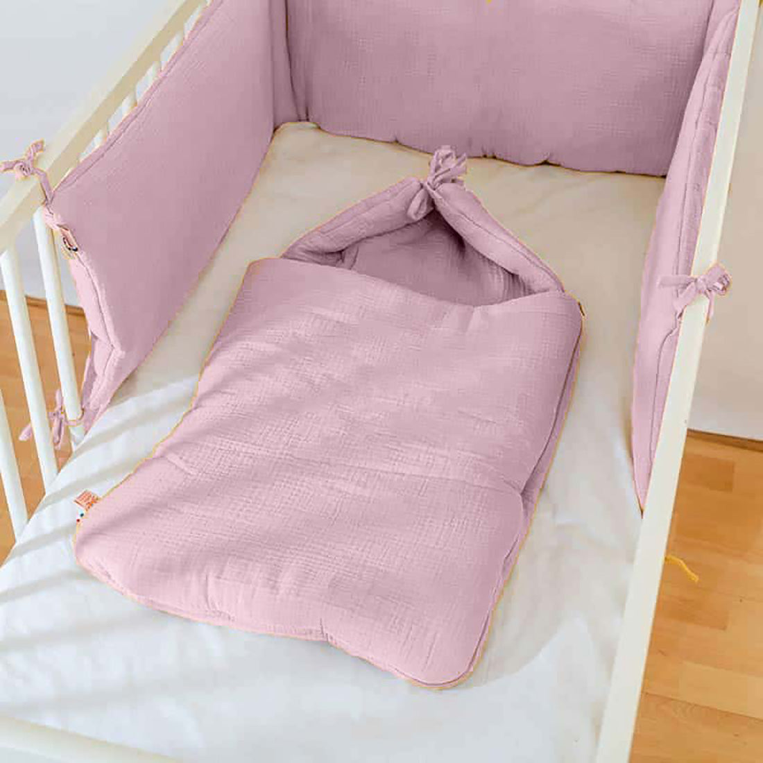 🇫🇷 Nid d'Ange en Coton Bio - Rose