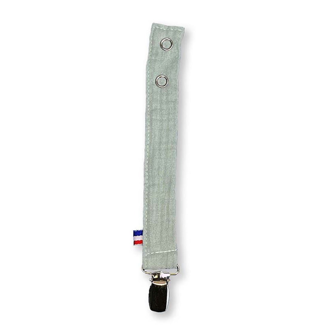🇫🇷 Attache-Tétine en Coton Bio - Vert