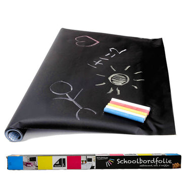 Blackboard sticker with 5 pieces of chalk-1