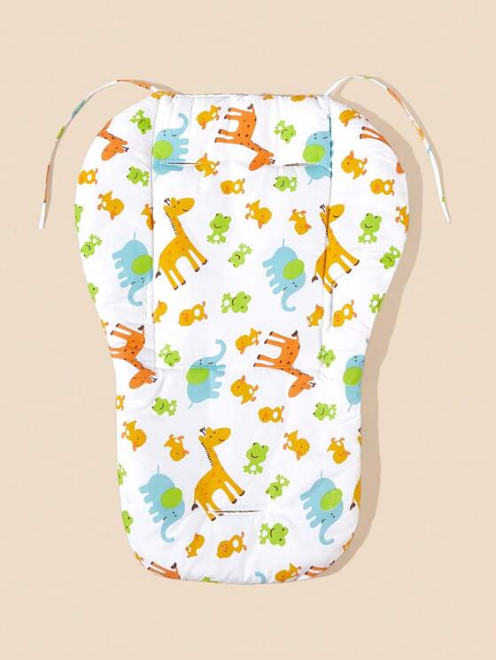 Coussin pour chaise haute et poussette Motif Girafe