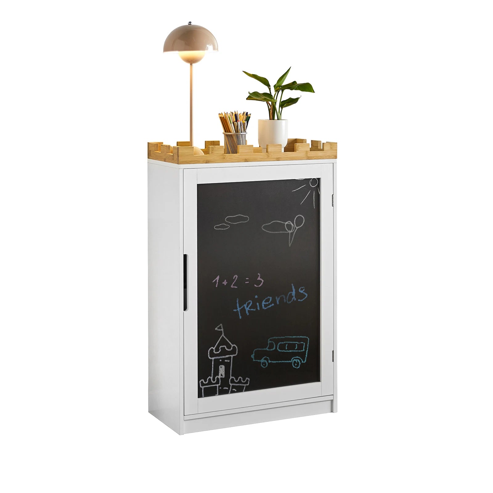 Armoire Tour de château avec tableau noir