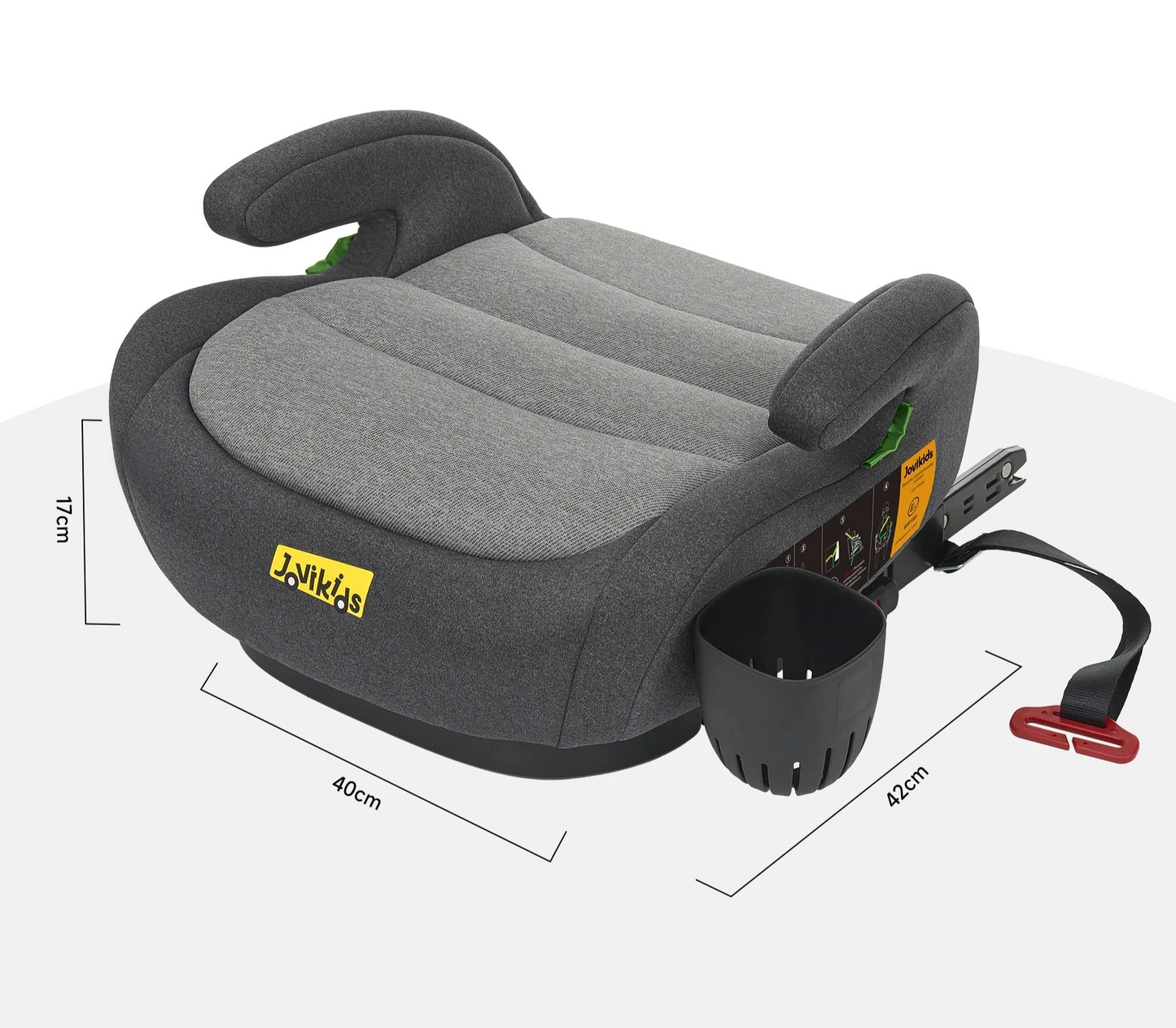 Rehausseur voiture Jovikids OHHO+ Booster avec porte-gobelet