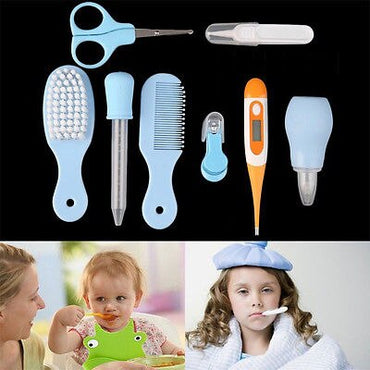 Kit de Soins Essentiel 8 Pièces pour Nouveau-né
