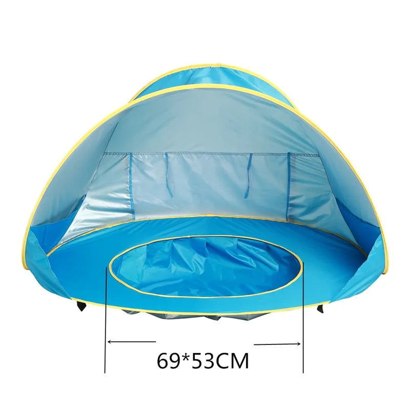 Tente de plage pop-up anti UV