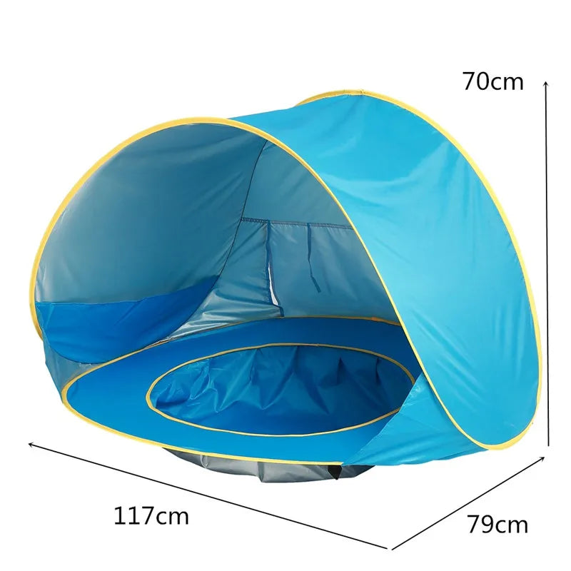 Tente de plage pop-up anti UV
