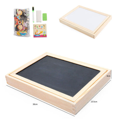 Kids Magnetic Art Easel Animal Puzzle Set-2