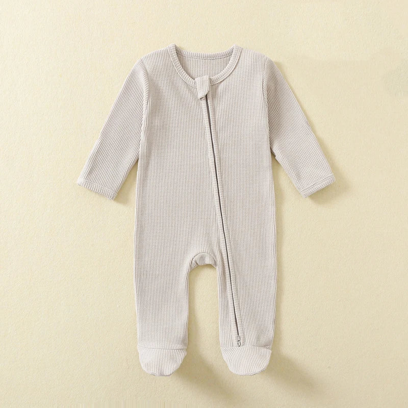 Barboteuse manches longues en coton