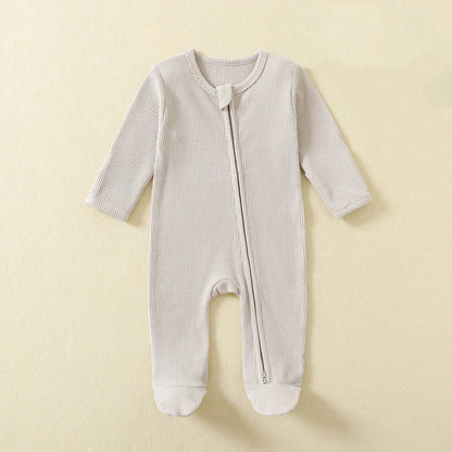 Barboteuse manches longues en coton