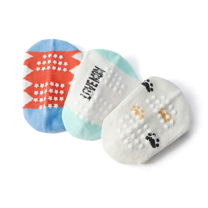 Lot de 6 paires de chaussettes antidérapantes