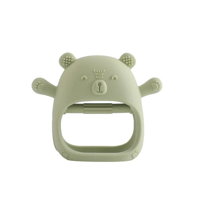 Anneau de dentition en silicone pour bébé