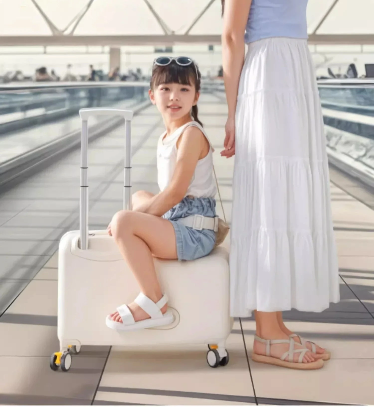 Valise siège pour enfants