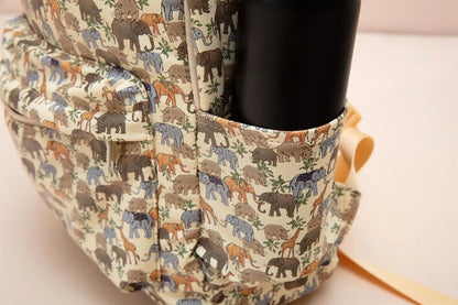 Sac à dos à motifs